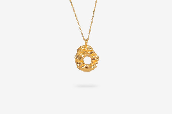 IX Rock Gold Plated  Necklace