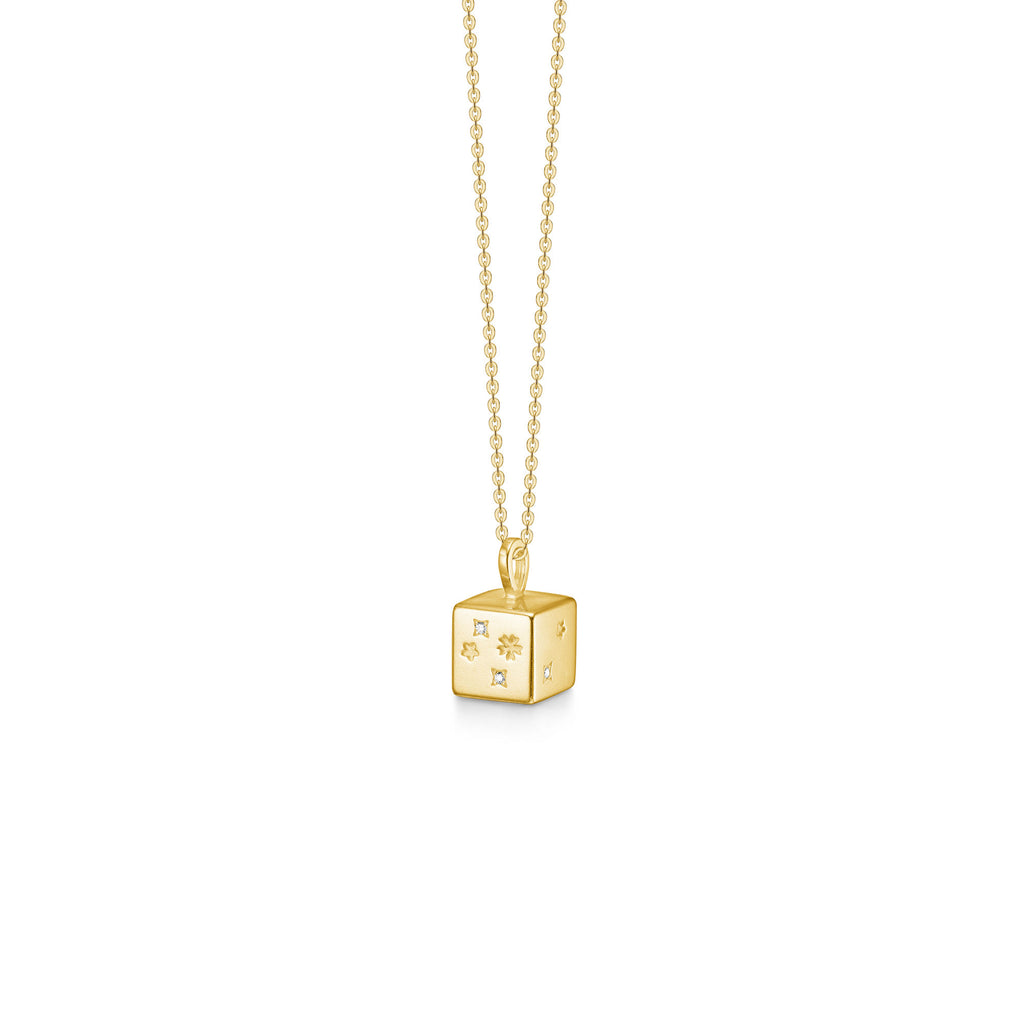 Koyosegi Gold Plated Halskette w. Zirkonia