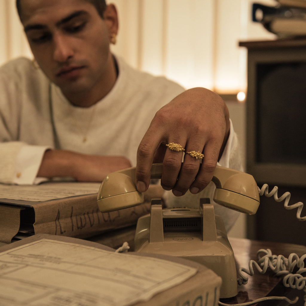 Granatæble 18K Gold Ring