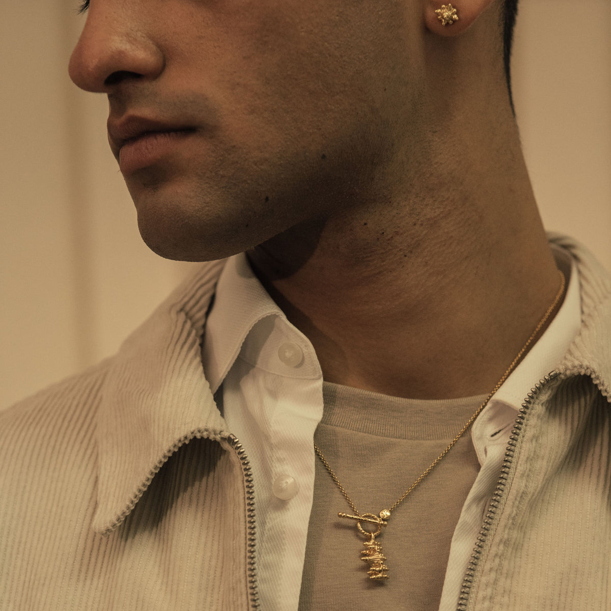 The Pomegranate Tree 18K Gold Necklace