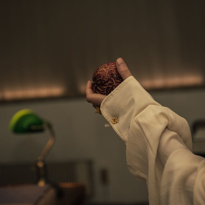 Blossoms 18K Gold Cufflinks