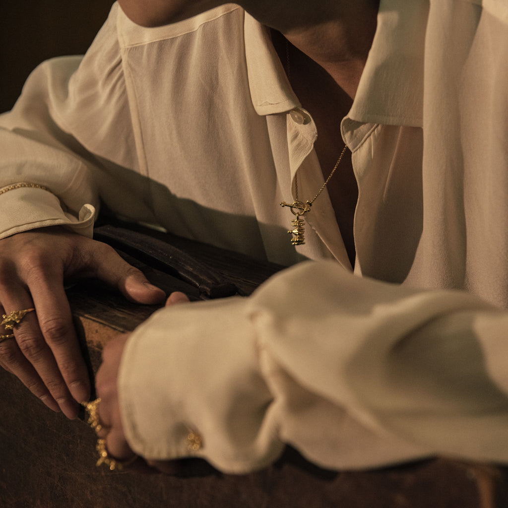 The Pomegranate Tree 18K Guld Halskæde