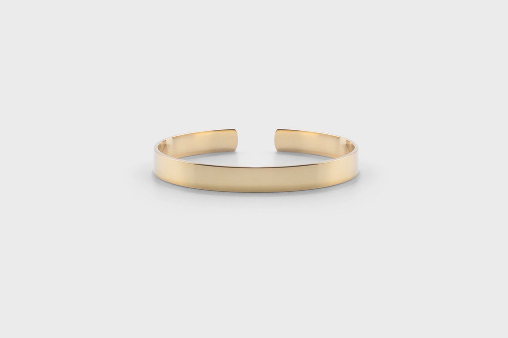 IX Cuff Gold Plated Bangle