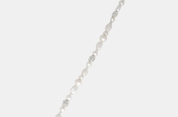 IX Ocean PerlenKette I Silber