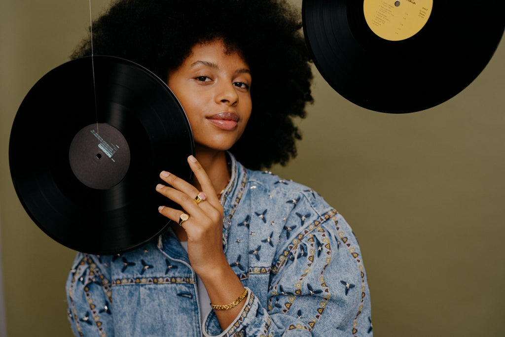 IX Chunky Curb Gold Plated Bracelet