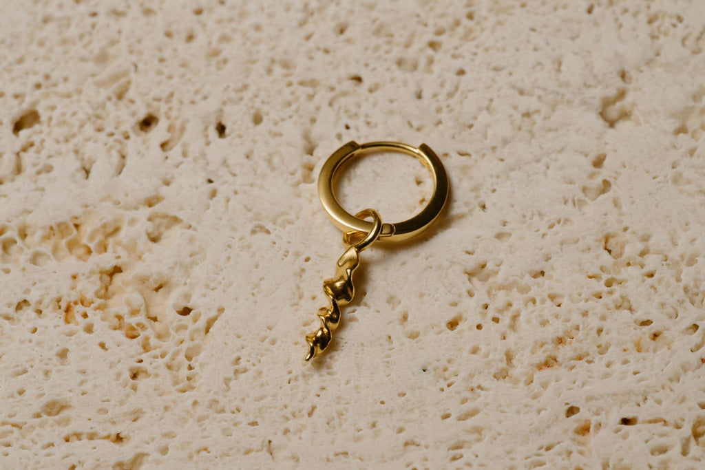 IX Conch Gold Plated Pendant