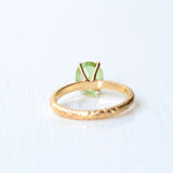 Ovala Niyon 18K Guld Ring m. Turmalin & Diamanter