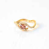Pic Payi 18K Gold Ring w. Diamonds & Sapphire