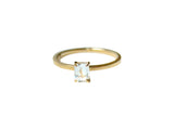 Sudu Ekala 18K Gold Ring w. Sapphire