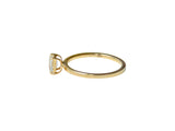 Sudu Ekala 18K Gold Ring w. Sapphire