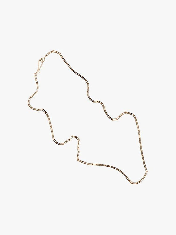 Round Cable 14K Gold Necklace