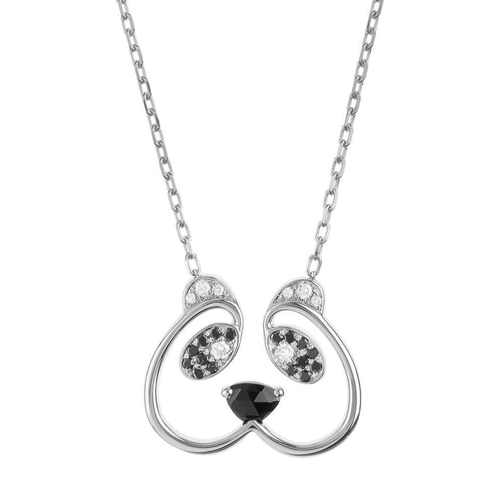 ANIMAUX Sweetie 18K Gold Necklace w. Diamond & Spinel