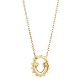 PETIT Ciro 14K Gold Necklace w. Diamond