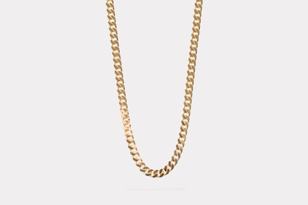 IX Chunky Curb 14K Gold Necklace