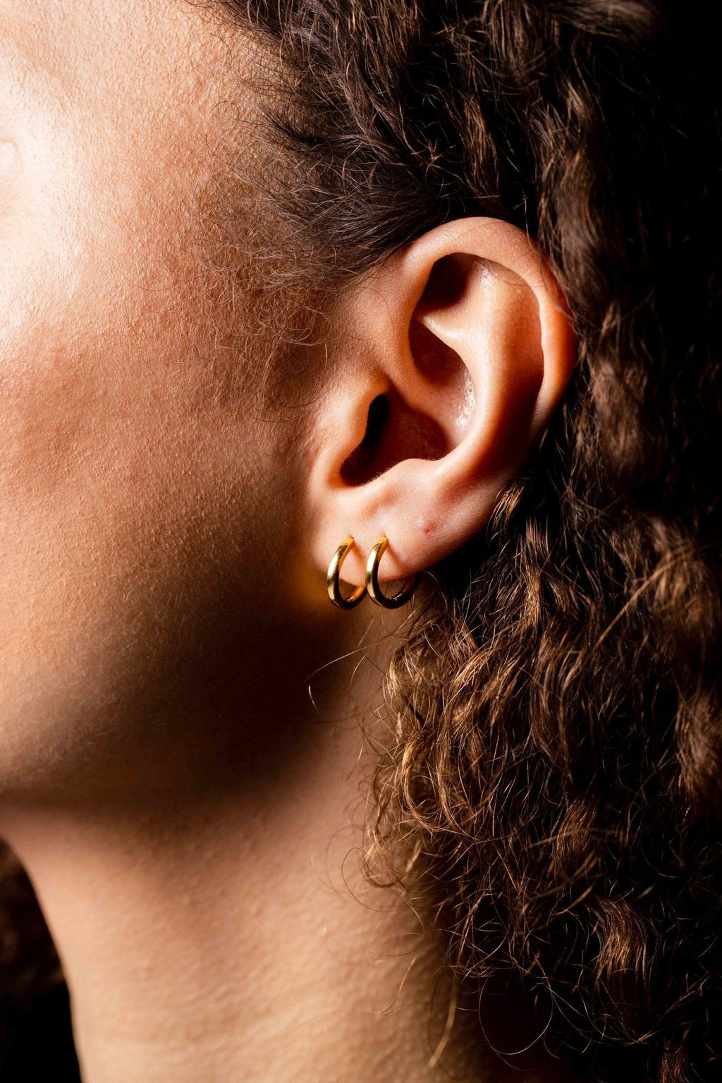 IX Billy Gold Plated Hoop