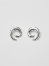 Saturn Silver Earrings