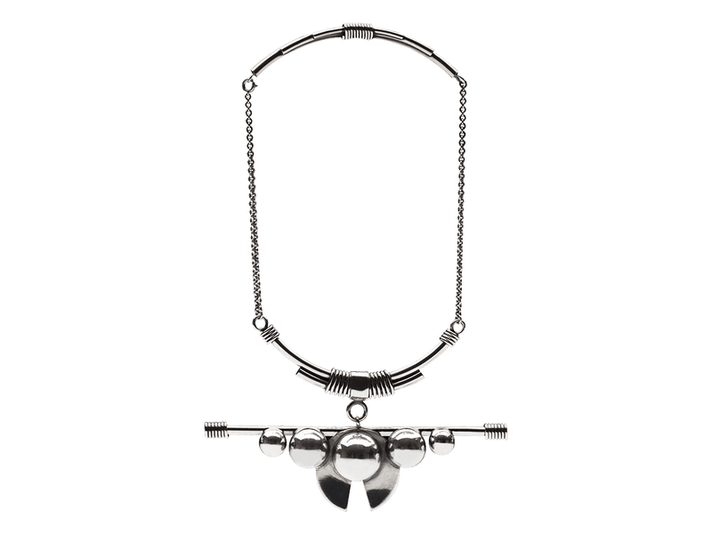 Cosmos Necklace Silver