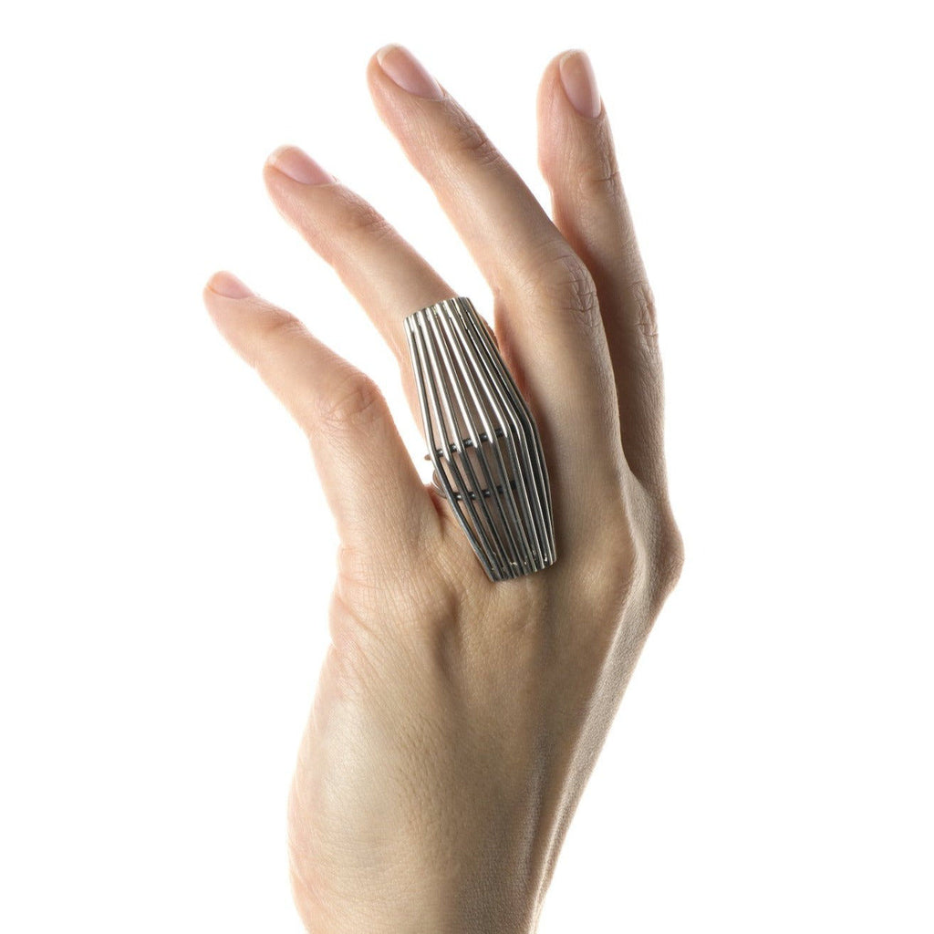 Draco Ring Silver