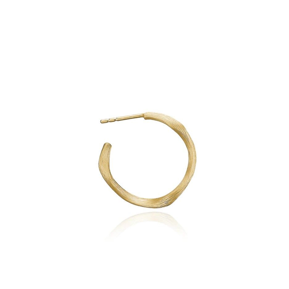 Kleine Vega Hoops aus 18K Gold