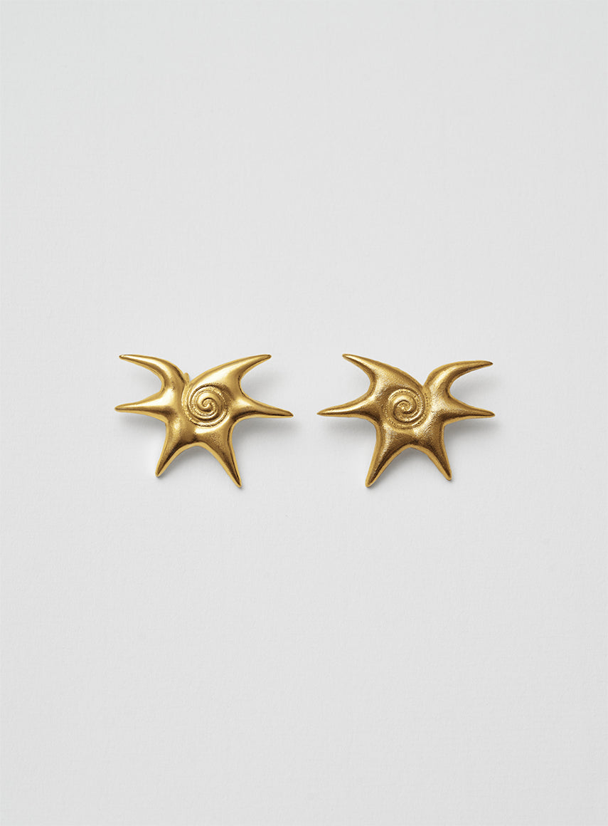 Solar 14K Gold Plated Earrings