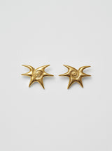 Solar 14K Gold Plated Earrings