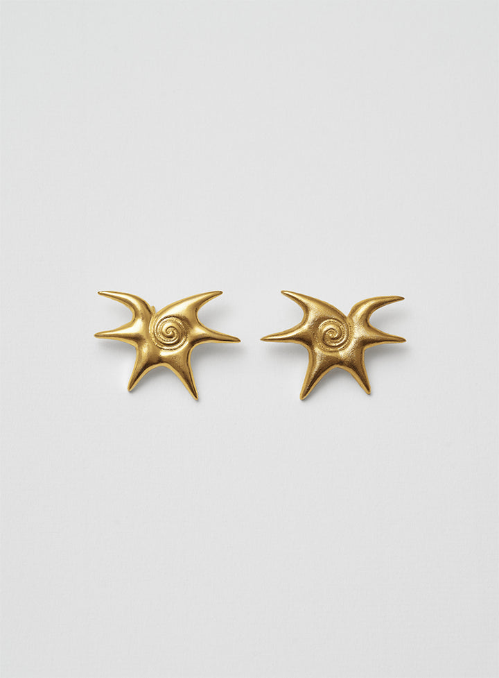 Solar 14K Gold Plated Earrings