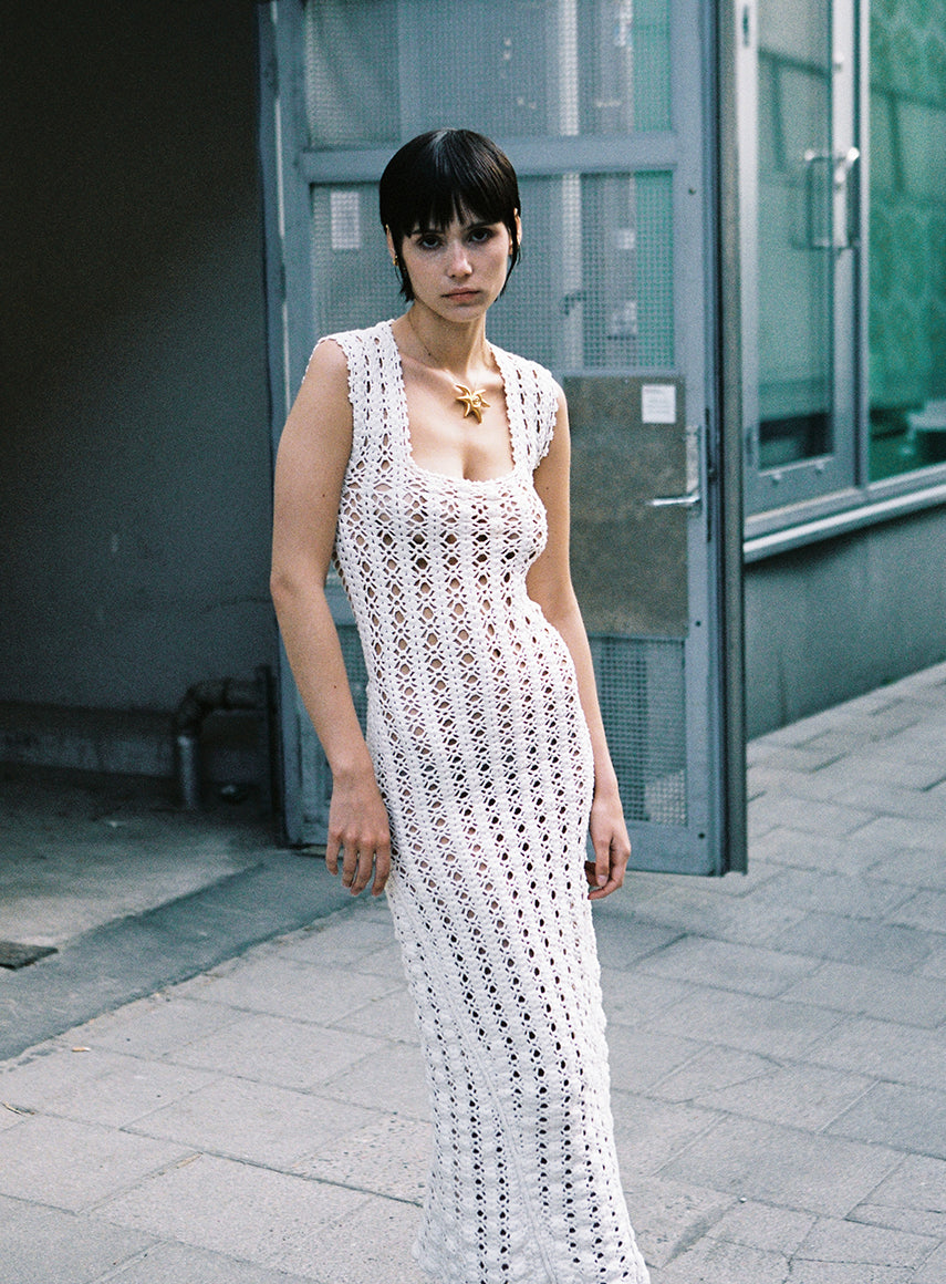 Solar Silver Necklace