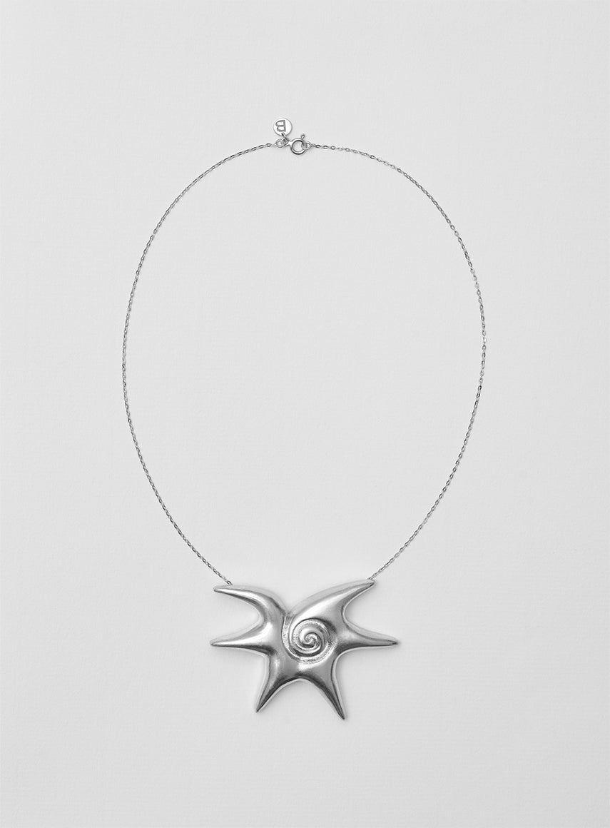 Solar Silver Necklace