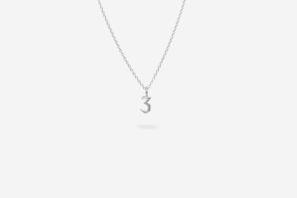 IX Lucky Number 3 Pendant
