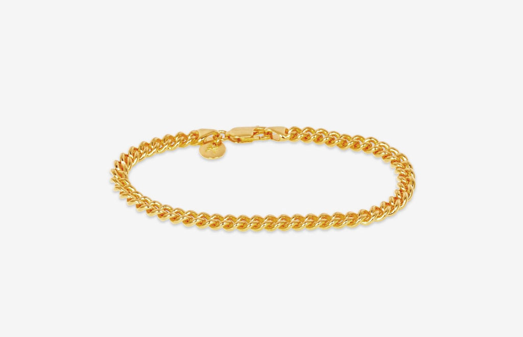IX Leo 22K Gold Plated Bracelet