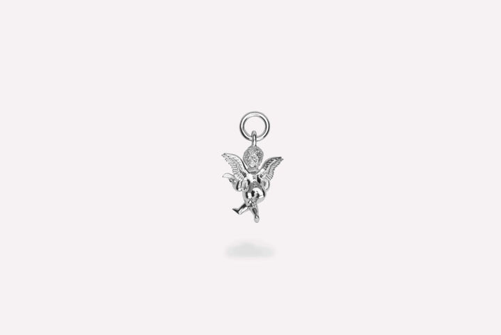 IX Angel Silver Pendant