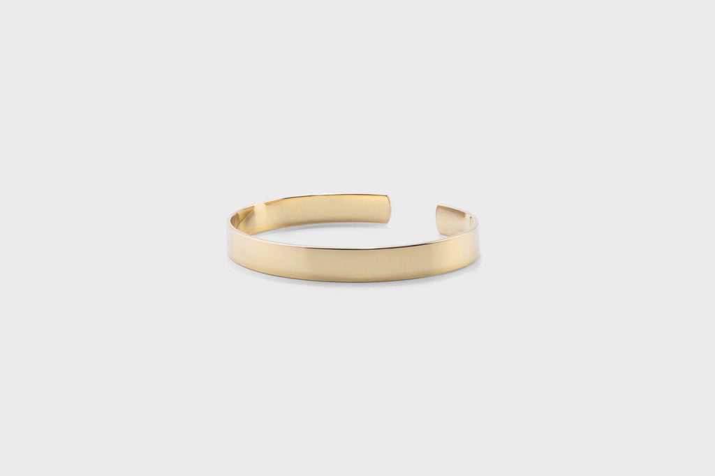 IX Cuff Gold Plated Bangle
