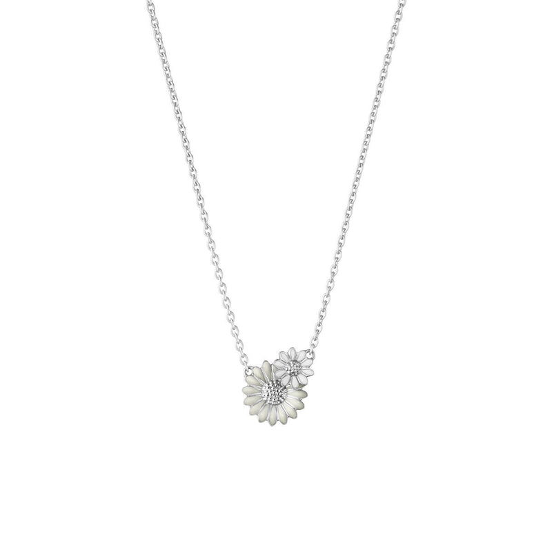 Daisy x Stine Goya Silver & White Necklace