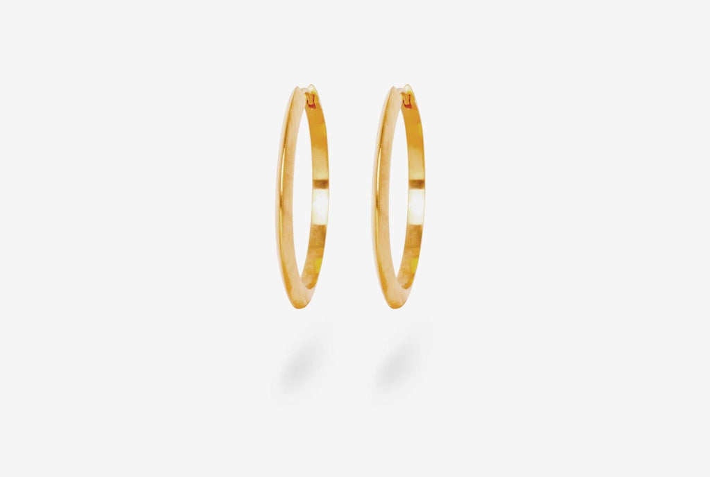 IX Berta 22K Gold Plated Earring