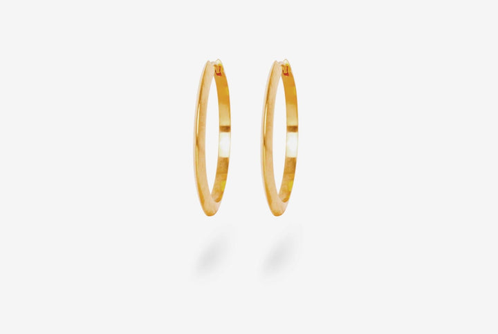 IX Berta 22K Gold Plated Earring