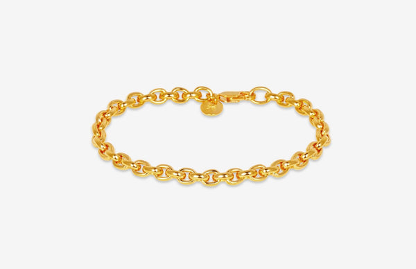 IX Rene 22K Gold Plated  Bracelet