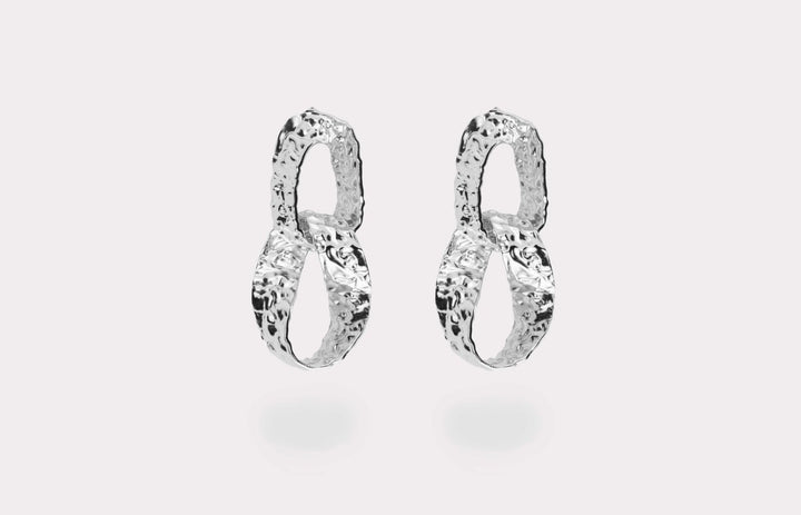IX Crunchy Double Hoops