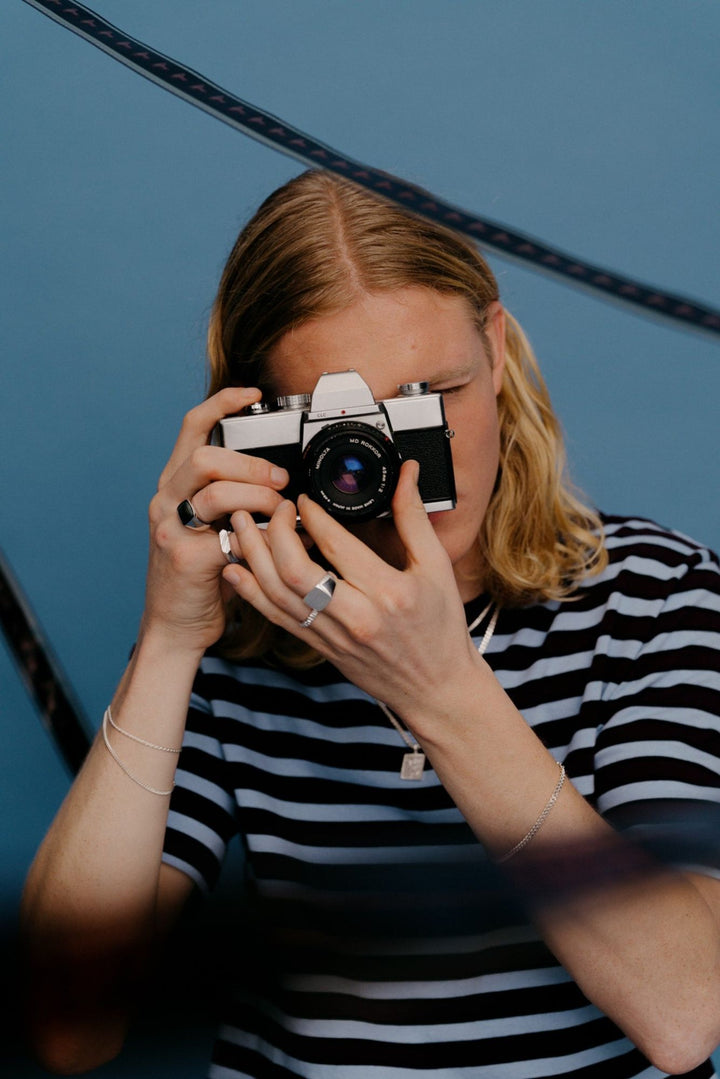 IX Curb Silver Bracelet