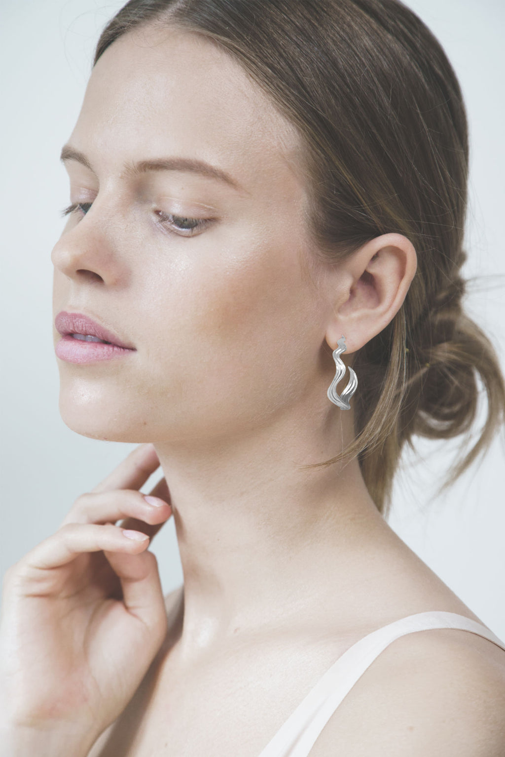 The World Silver Earrings