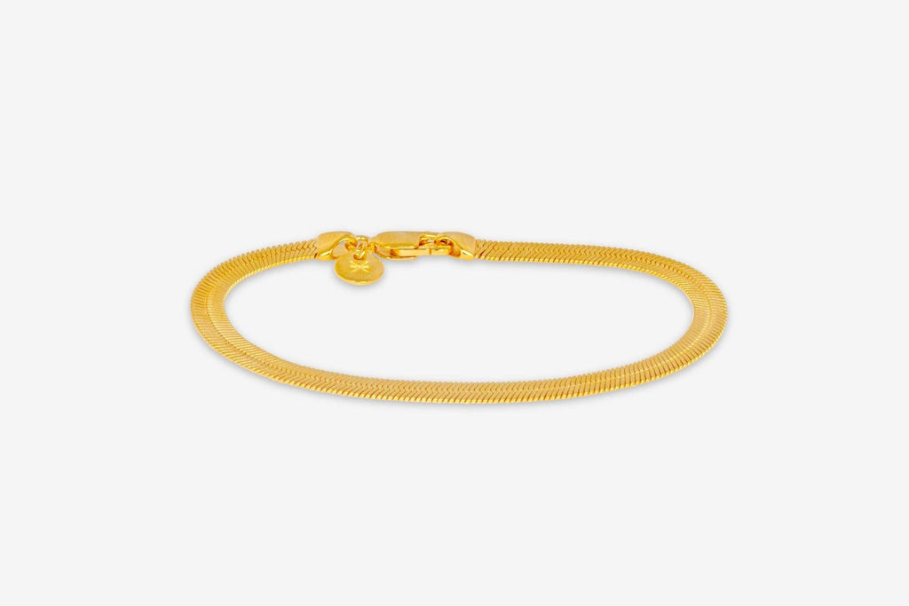 IX Milo 22K Gold Plated Bracelet