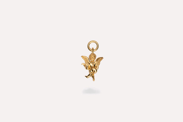 IX Angel Gold Plated  Pendant