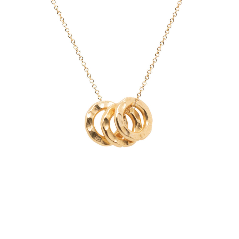 Facet Gold Plated Necklace