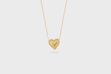 IX Heart Pendant Gold Plated