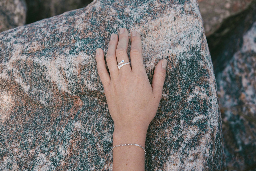 IX Crunchy Blue Nature Ring