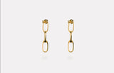 IX Prestige Earrings Gold Plated