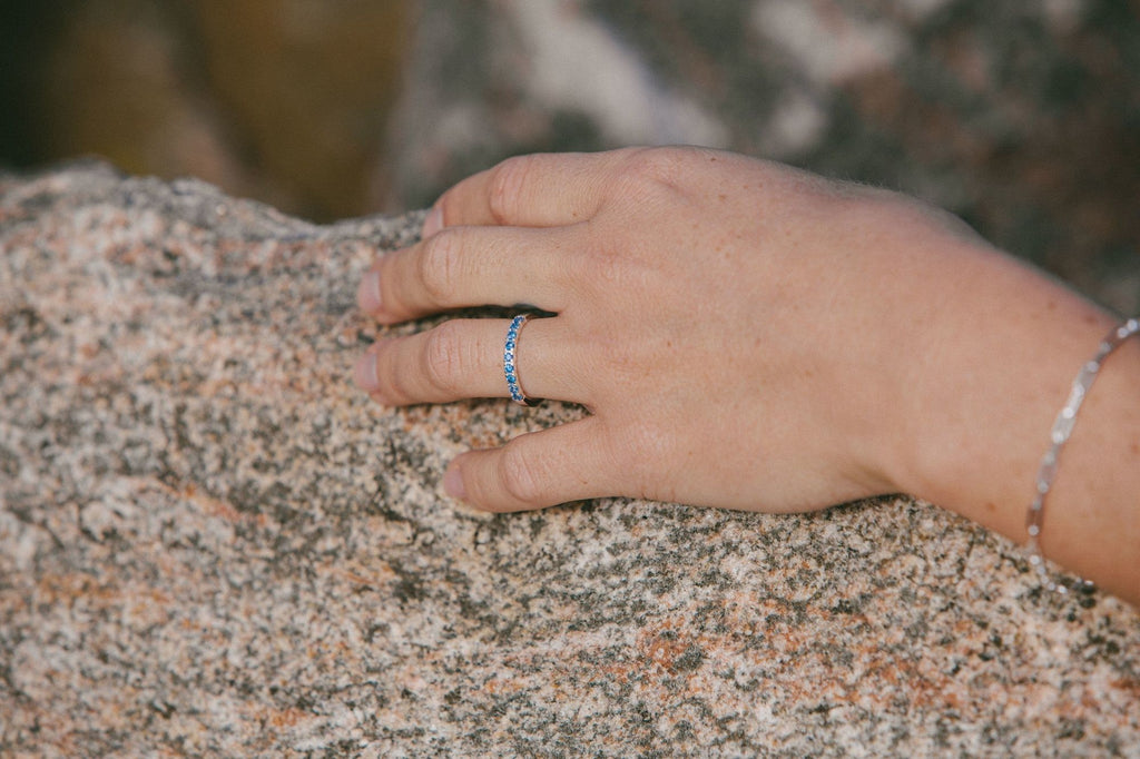 IX Princess Blue Ring